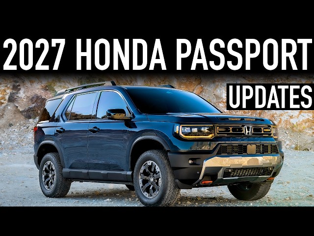 2027 Honda Passport.. Official Updates
