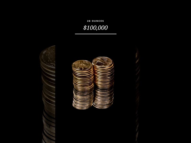 $100,000 Gold Stack
