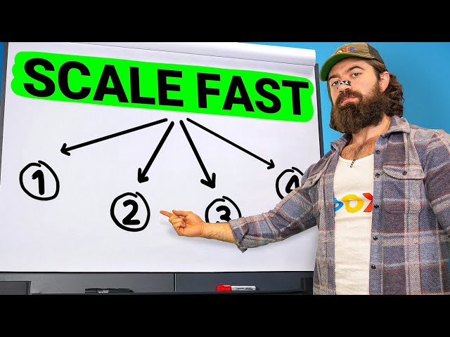The Only 4 Ways To Scale A Service Business (PICK ONE)