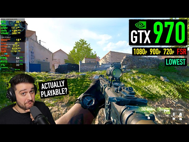 GTX 970 - Call Of Duty: Modern Warfare 4 - Min. Requirements GPU is from 2014!