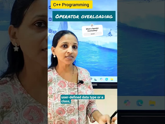 Operator overloading in  C++ #shorts