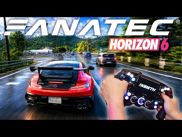 My INSANELY GOOD Forza Horizon 6 Wheel Settings For FANATEC!