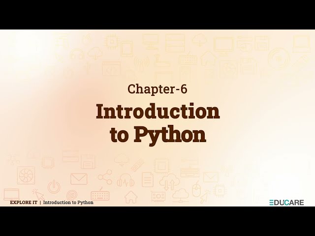 Introduction to Python | Chapter 6 | Explore IT - 6