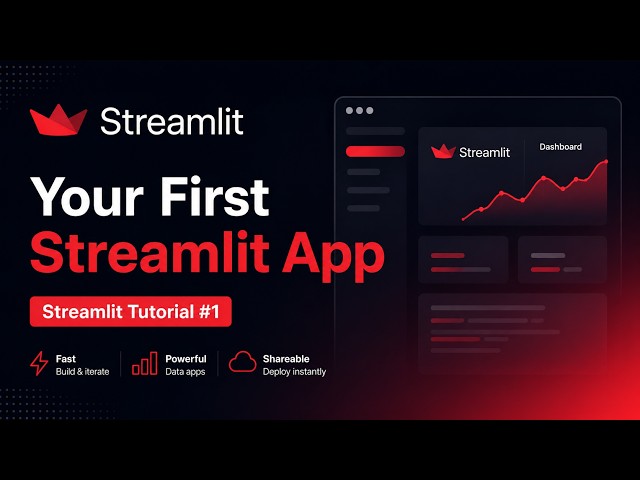 Build Your First Streamlit App in 5 Minutes