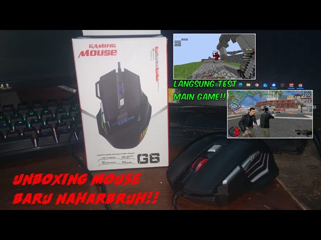 Unboxing the NaharBruh 2026 Mouse (LIVE GAME TESTING WKWK)
