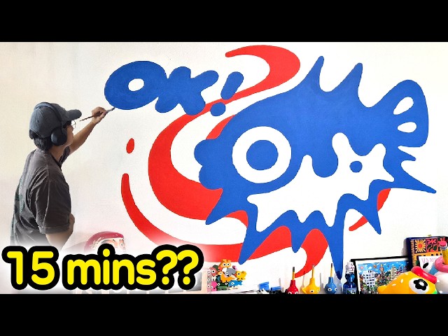 painting a mural DA EASY WAY