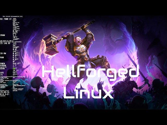 Hellforged On Linux A Great Upcoming Game (Official Playtest)