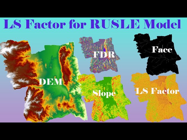 RUSLE Model and LS Factor: A Comprehensive Approach to Soil Erosion Prediction
