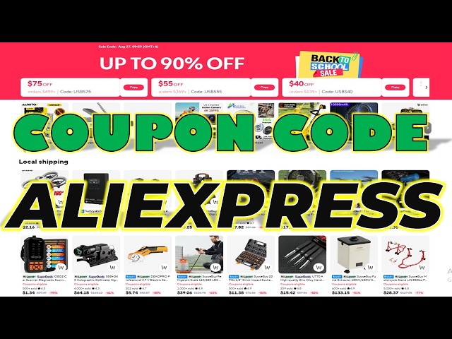 AliExpress Coupon Code in August,2026 | Unmissable Discount
