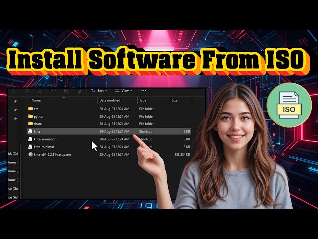 How To Install Software From ISO File