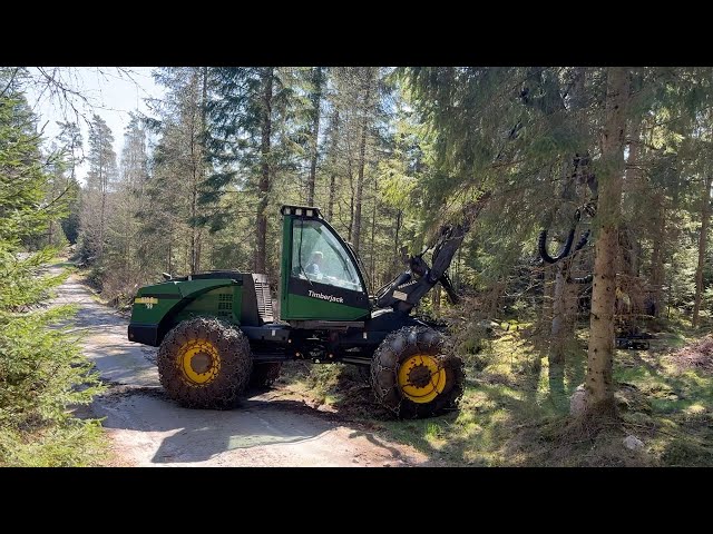Köp Skördare Timberjack 870 B på Klaravik