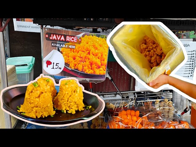 kanto style JAVA RICE🍚👌| the best pang pair sa mga negosyo mong meryenda