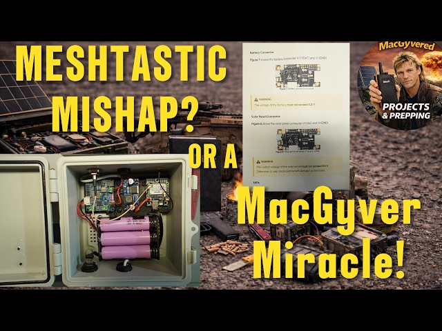 Meshtastic Solar Node V2 – Voltage Regulator Upgrade (DIY Build Update)