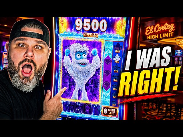 I CALLED IT! So We Took Our Luck Straight to HIGH LIMIT!