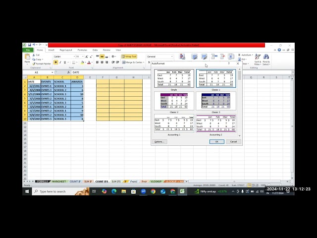 ADVANCE EXCEL CLASS 03 COUNTIF & IFS ,SUMIF & IFS #excel #exceltips #exclusiveinterview #exceltrick