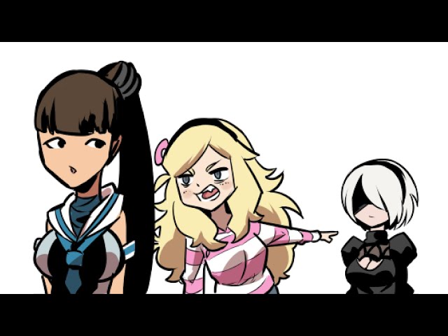 Peak Female Video Game Characters Design Evolution | KukuruyoArt comic
