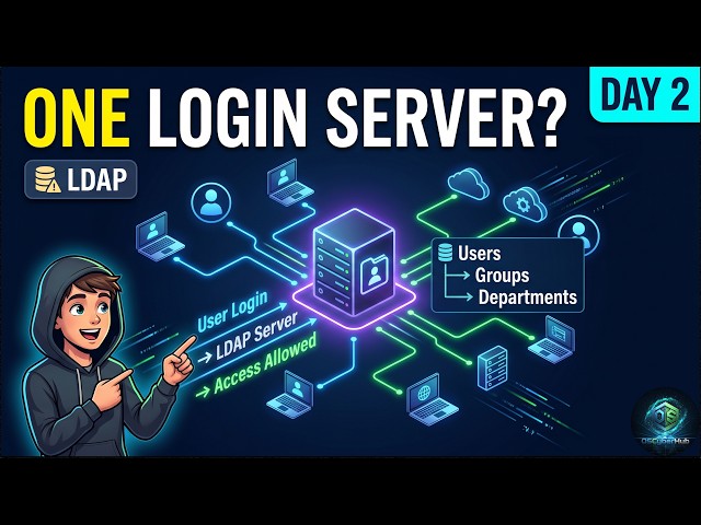 LDAP Explained | Centralized Authentication for Beginners