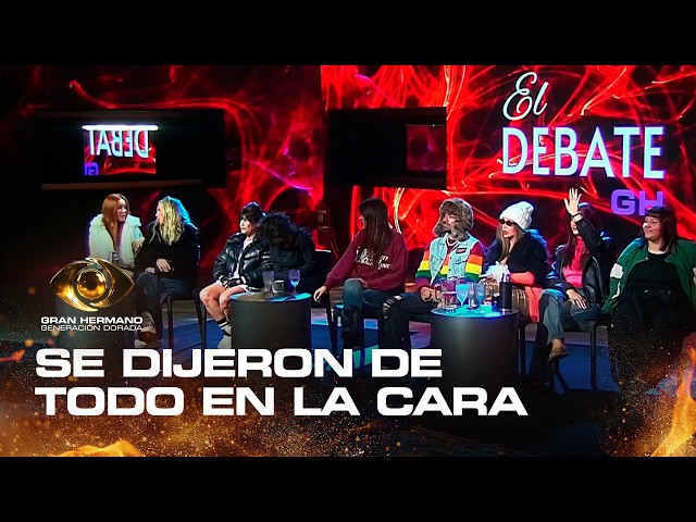 El debate de Gran Hermano terminó con fuertes cruces entre jugadores y exparticipantes