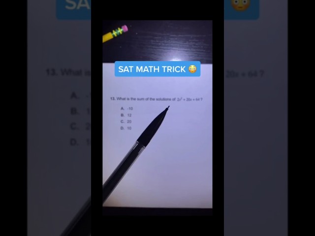 FASTEST Math Trick EVER Will Blow Your Mind!