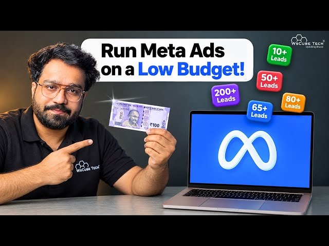 How to Run Meta Ads on a Small Budget (₹100/Day!)