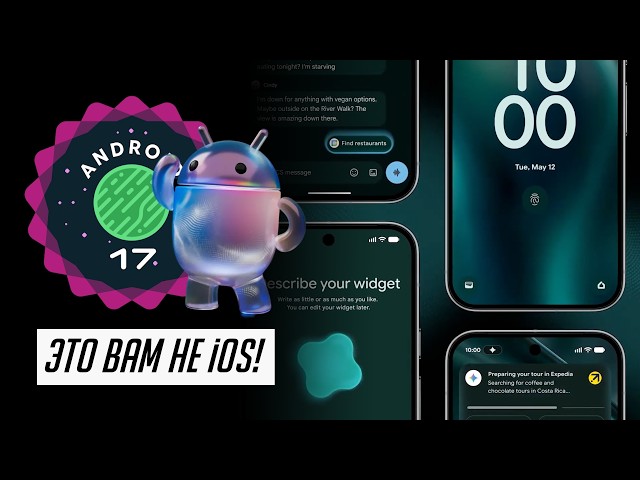 Everything about Android 17, the new Android Auto, and Googlebook laptops! Android Show presentat...