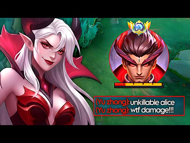 CAN ALICE OUTSUSTAIN YU ZHONG? 😱 EXP LANE 1V1 IN SEASON 41! | BUILD & EMBLEM | MLBB 2026