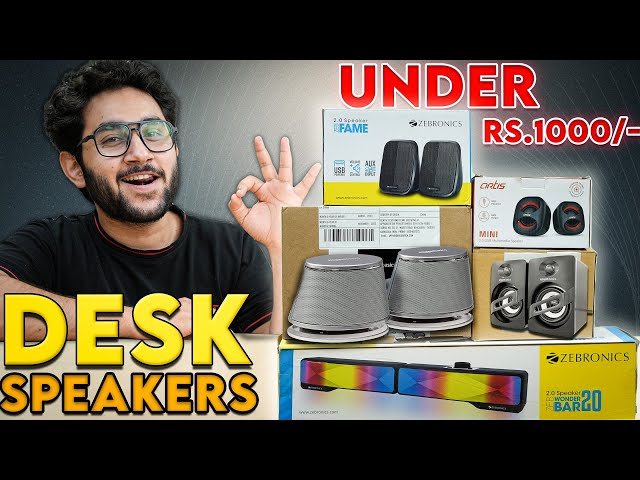 I Tested 5 Desktop/Laptop Speakers Under 1000/-