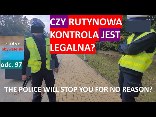 Can the police stop whoever they want on the road
