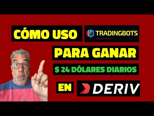 Cómo uso tradingbots.pro para ganar dólares a diario │ DERIV.COM