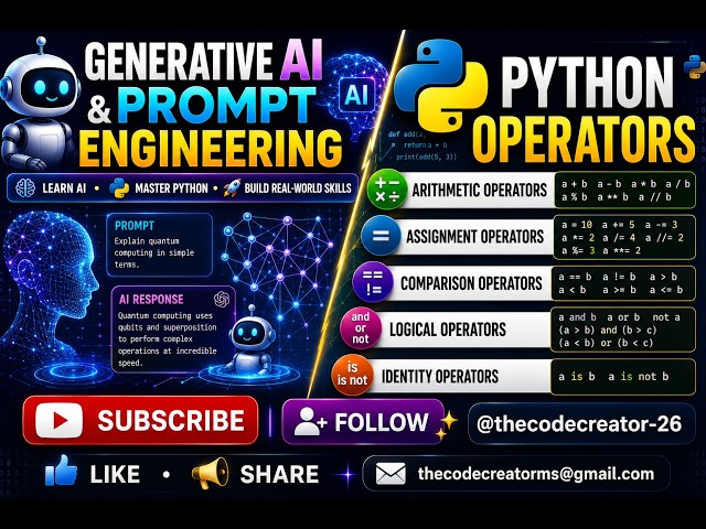 Basic Levels of Operators in Python Part - 1