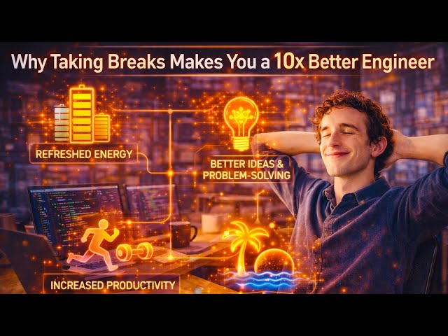 Why Taking Breaks Makes You a 10x Better Engineer