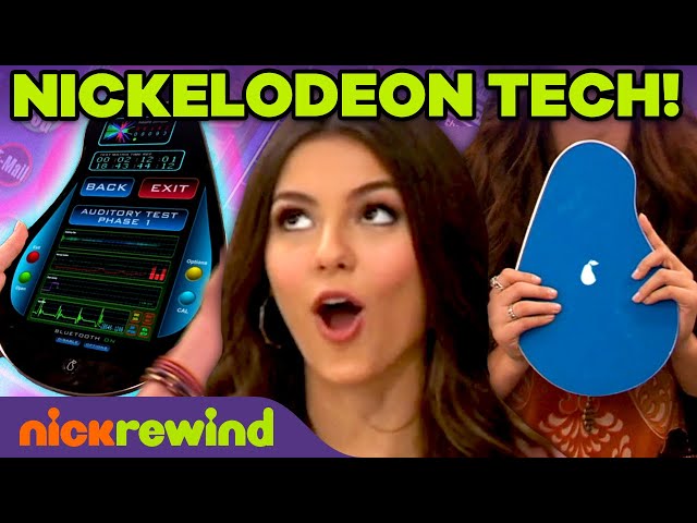 Tech in Nick Shows You Wish Were Real 📱 Zoey 101 Tek-Mates to Victorious Pear Phones