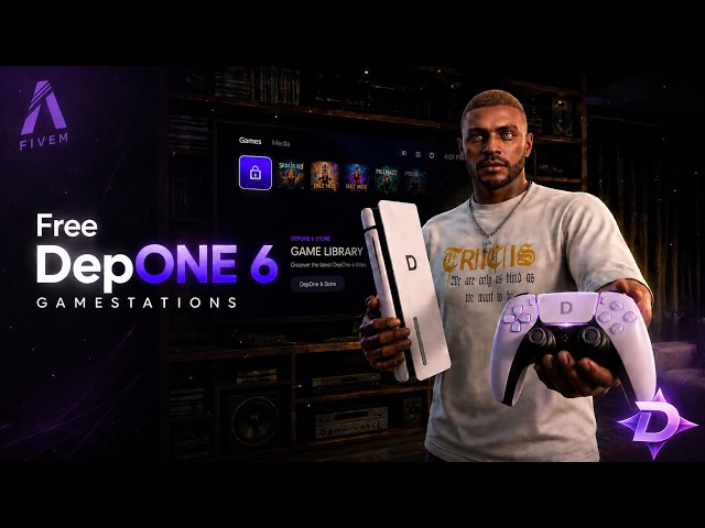 FREE DepONE 6 for FiveM | Multiplayer GameStation System | ESX/QBCore/QBox