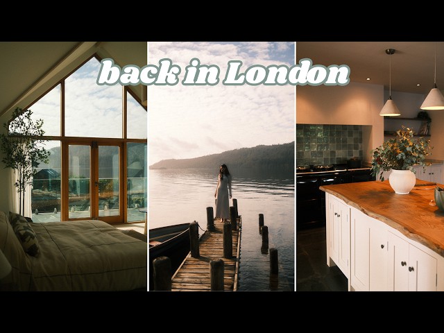 Touring houses in England 🤭 + back in London