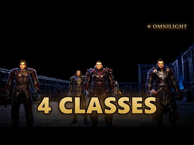 Tank, Ranger, Mage or Cleric? The four classes of OMNILIGHT