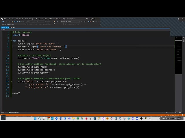 Video on Import statement and Inheritance