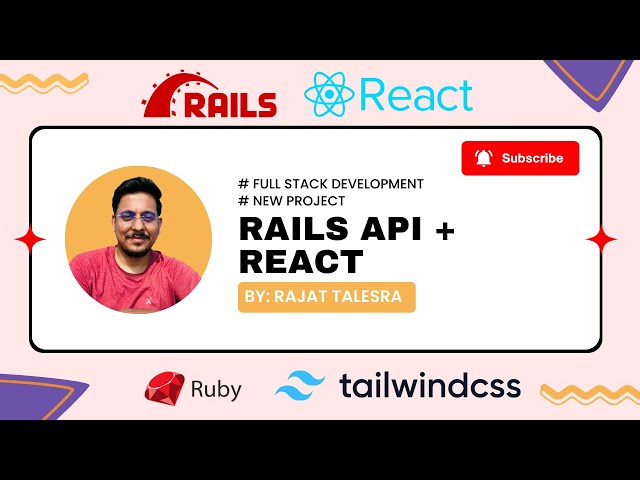Rails API + React Fullstack Project  - NEW SERIES ANNOUNCEMENT