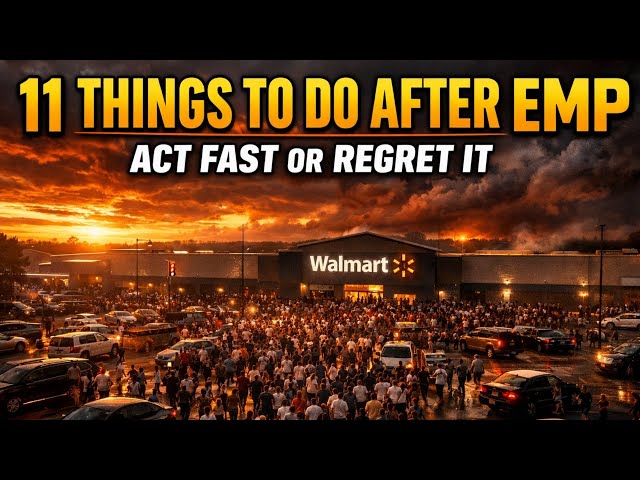 11 THINGS DO THIS IMMEDIATELY After An EMP (Write This Down)