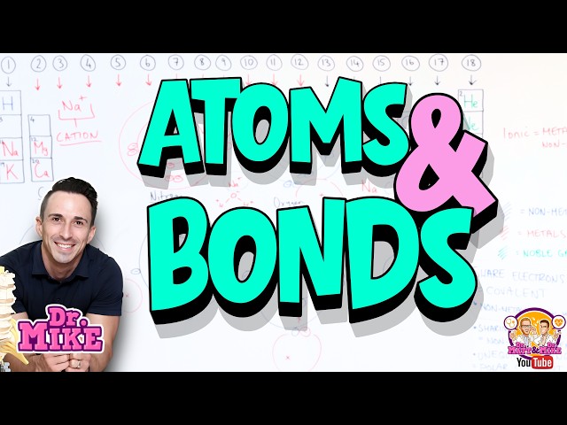 Covalent, Ionic & Hydrogen Bonds | Atoms & Bonds Made Easy