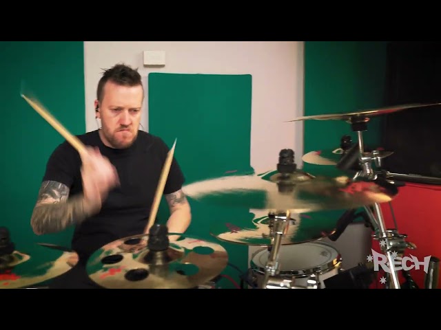 Rech Nuclear Crash Cymbal Demo 17,18,19 | Rech Cymbals