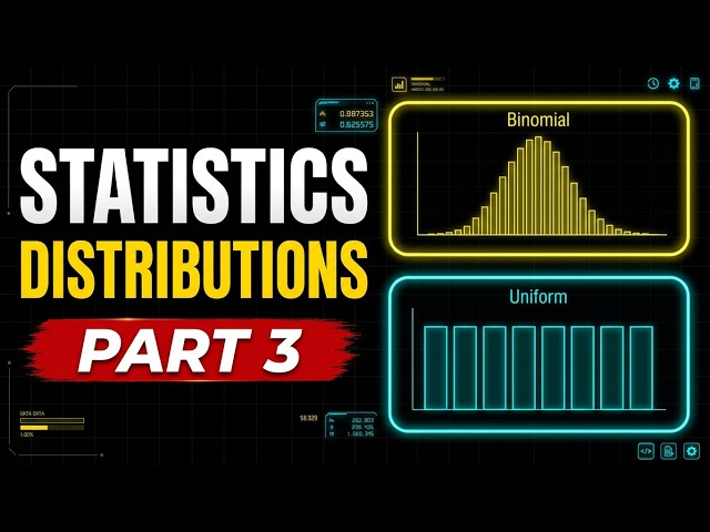 Statistical Distributions Part 3: Binomial and Uniform Distributions