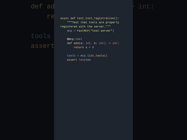 FastMCP Testing Patterns and Fixtures - Part 3/12