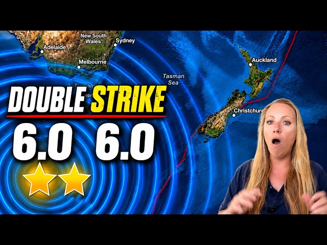 ⚠️Something Weird Is Happening Near Antarctica — Double M6.0 Quakes Hit within 10 Minutes