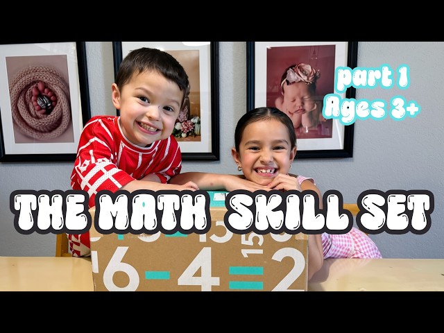NEW LOVEVERY MATH SKILL SET PART 1 AGES 3+