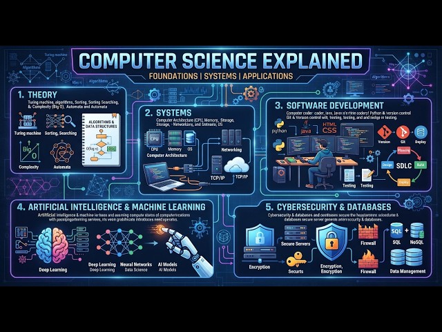 Computer Science Explained  How Computers, Algorithms & AI Actually Work