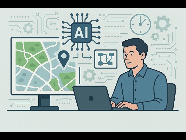 آموزش استفاده از هوش مصنوعی در WEB GIS