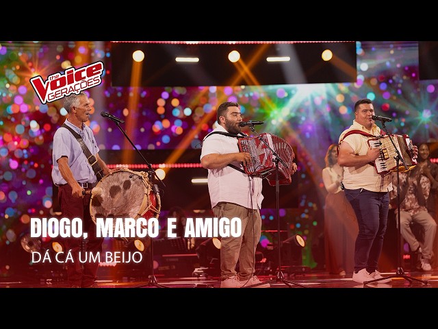 Diogo, Marco e Amigo - "Dá Cá Um Beijo"  | Tira-Teimas | The Voice Gerações 2026