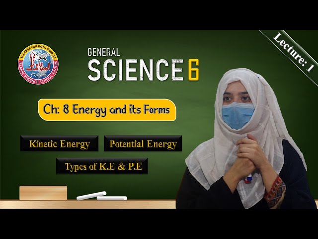 Science PTB | Chapter 8 | ENERGY AND ITS FORMS | Grade 6 | Lecture 1 | IESS PK