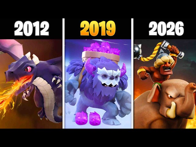 The Most OP Troop Every Year in Clash of Clans
