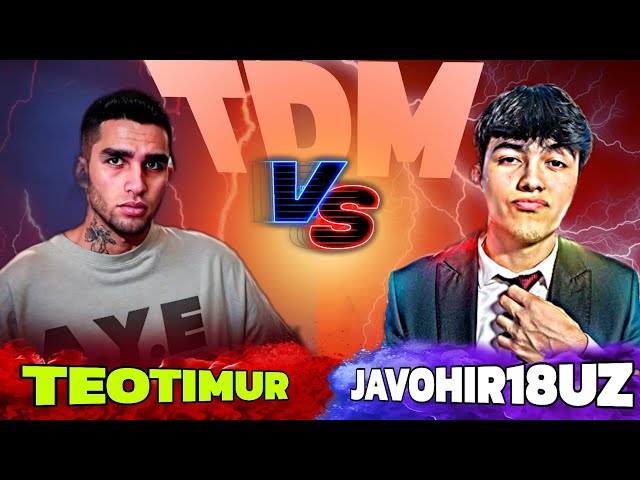 TEOTIMUR vs JAVOHIR18UZ TDM // FULL VIDEO #teotimur #javohir18uz